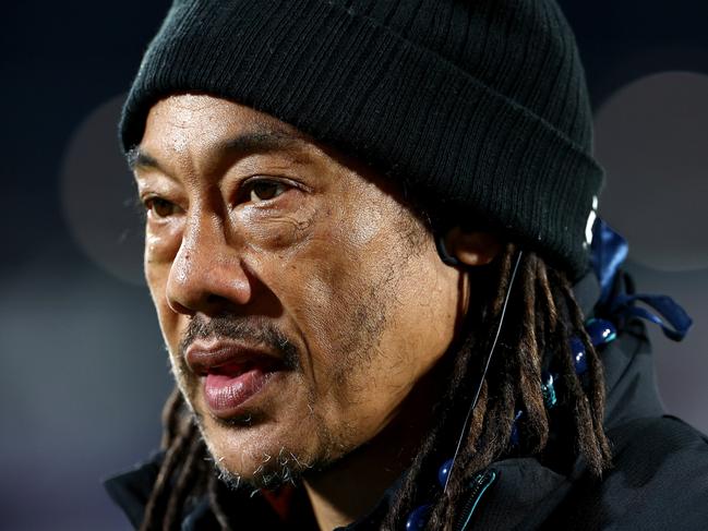 All Blacks legend Tana Umaga is another big name on the coaching staff. Picture: Getty
