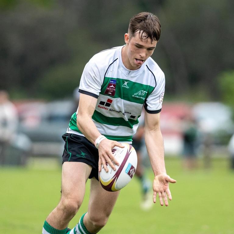 Brody McLaren. Norths against Sunnybank in Hospital Cup action. Picture: Anthony Wingard/QRU.