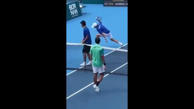 Tennis player’s brutal meltdown after embarrassing loss