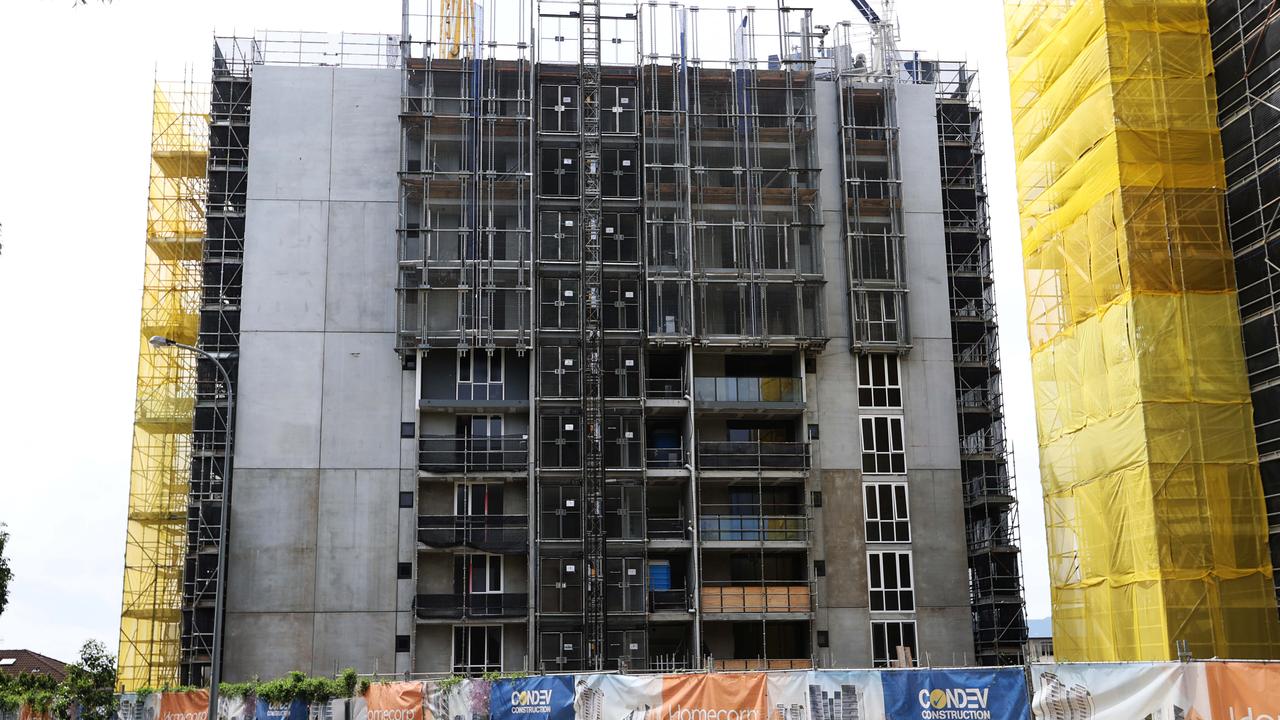 Condev building sites on the Gold Coast. Picture: Nigel Hallett