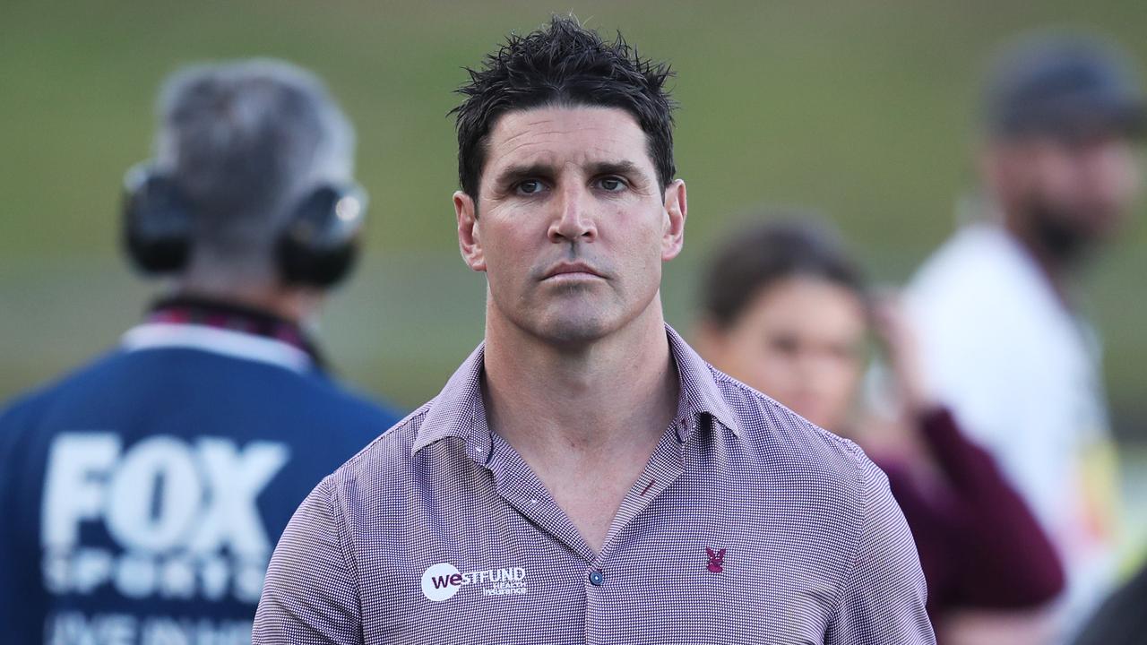 Trent Barrett is leaving Manly. Picture. Phil Hillyard