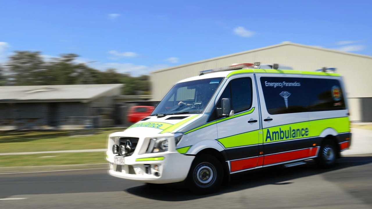 CRASH: A male patient was transported to Gatton Hospital after a crash in the Lockyer Valley this morning. Picture: File