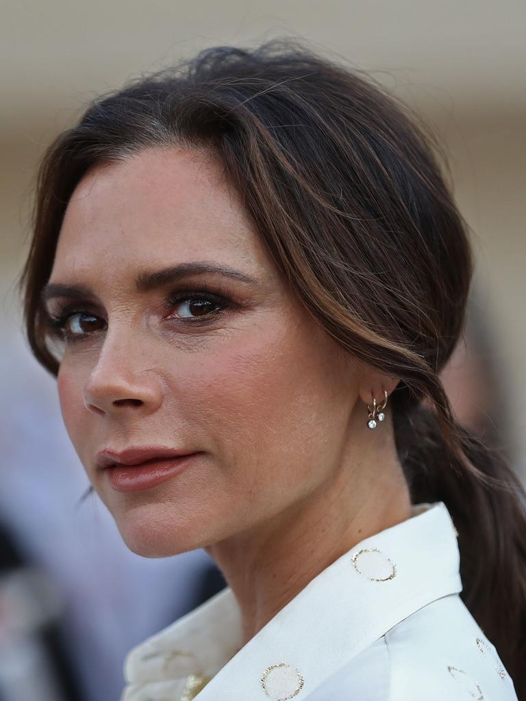 British singer and fashion designer Victoria Beckham appears to have cooled off on her new daughter-in-law. Picture: Karim Jaafar / AFP.