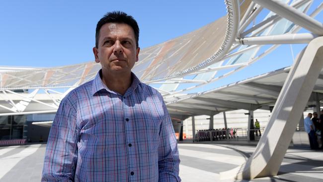 “Under Labor, SA now has the worst payroll tax threshold of any other state in Australia,” SA Best leader Nick Xenophon said. Picture: AAP / Tracey Nearmy