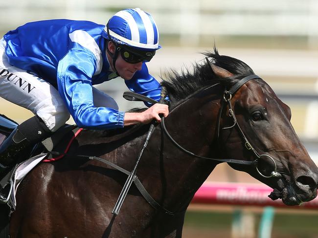 Last-start winner Tashbeeh is well placed to get the chocolates at Caulfield on Saturday. Picture: Getty Images