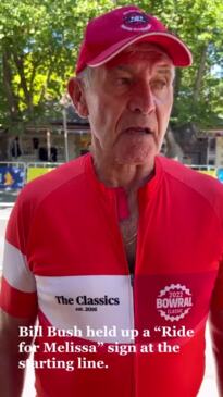 TDU tribute for Melissa Hoskins