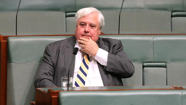 Clive Palmer: Similar life experience to Turnbull, but on the way out of politics.