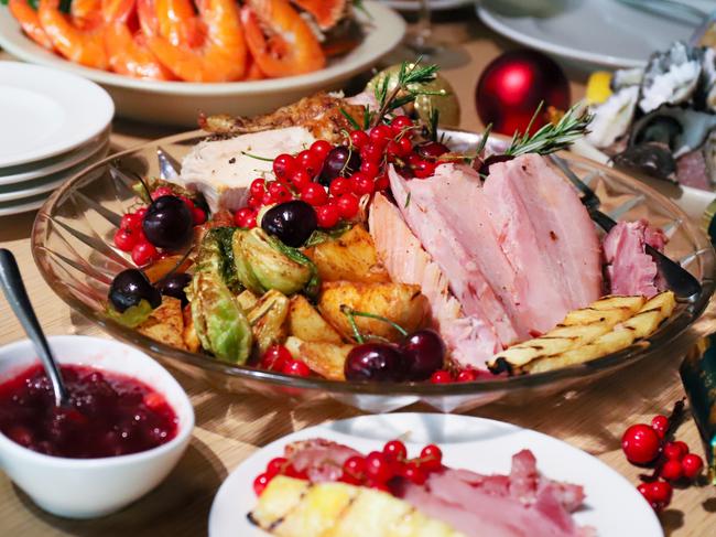 Sailmaker’s Christmas buffet offers traditional ham. Picture: Jenifer Jagielski