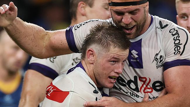 It’s a haircut with match winning juice in it. Photo by Cameron Spencer/Getty Images