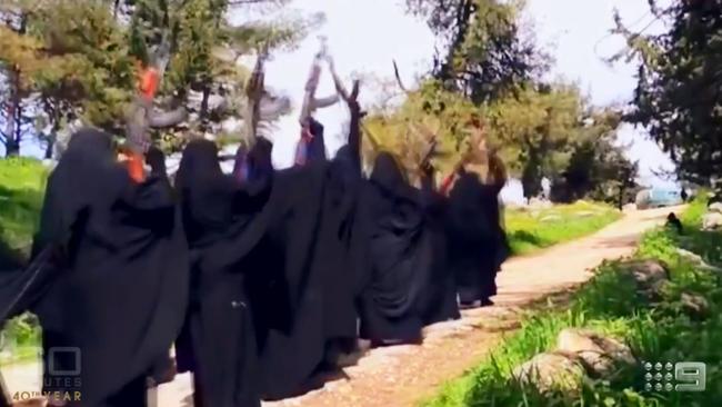 Australian brides of IS fighters could pose ongoing security threats and must be carefully vetted an international war crimes investigator has warned. Picture: Supplied