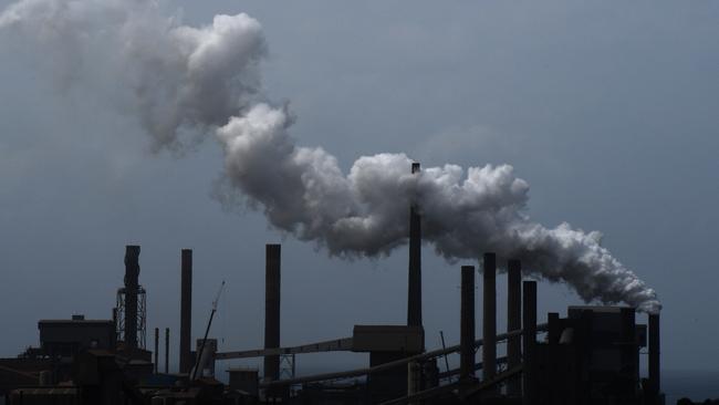 BlueScope Port Kembla steelworks. Picture: AAP