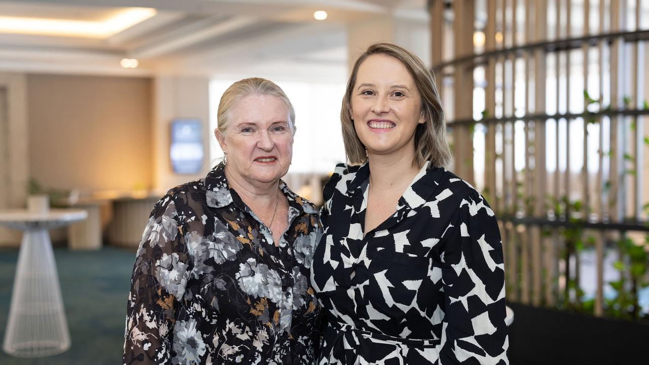 Noelene Wright and Krystal Wright (2004 graduate) St Hilda’s Mother Daughter Luncheon at JW Marriott for The Pulse. Picture Celeste Humphrey