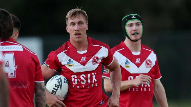 Ex-NRL hooker Ben Marschke is playing and co-coaching the Colts this season. Picture: Sue Graham