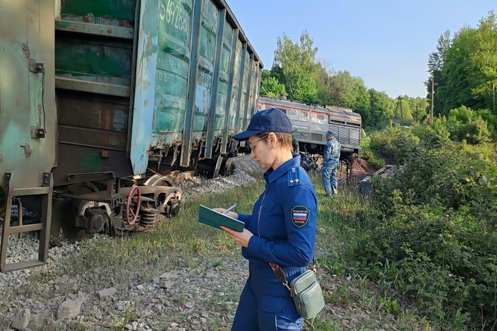 At least 7 dead after Russian bridge collapses onto railway