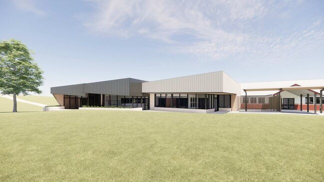 Artist renderings of St Martins Lutheran College proposed upgrades. Picture: Supplied