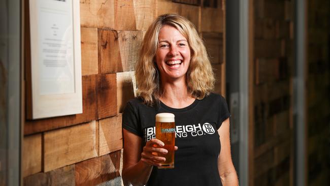 Peta Fielding CEO of Burleigh Brewing and Co said if the scheme works the cost would be worth it. Picture: NIGEL HALLETT