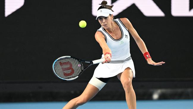 Ajla Tomljanovic’s Australian Open is over. Picture: AFP Images