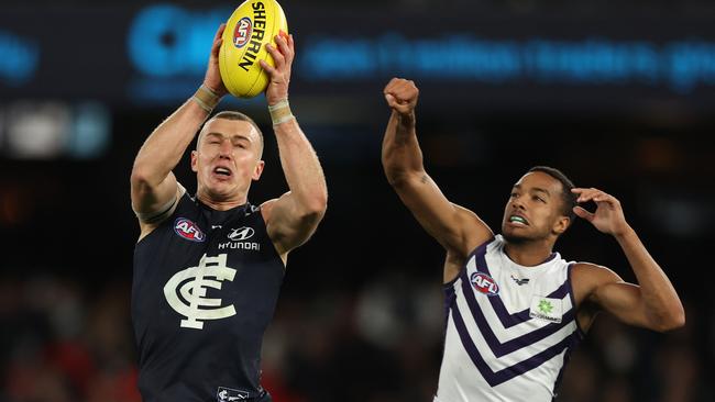 Patrick Cripps is playing a key role in Carlton’s revival. Picture: Getty Images