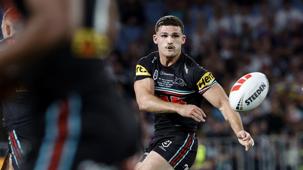 Nathan Cleary stunned the NRL world with his insane second half. Pics Adam Head