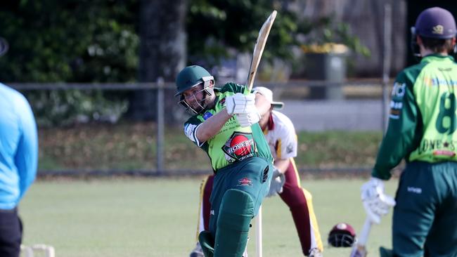 Cricket Far North. Rovers v Atherton at Griffiths Park. Rovers' Joshua Chadwick. Picture: Stewart McLean