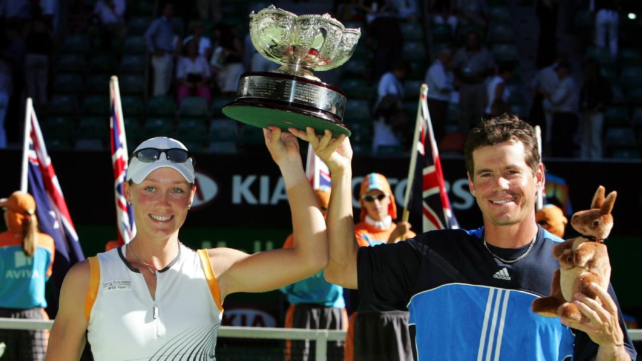Sam Stosur and Scott Draper won the 2005 Australian Open mixed doubles title together.