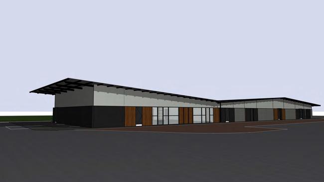 Barossa United's recently approved club and changeroom facility. Picture: Supplied