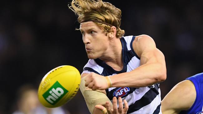 Josh Caddy could be the key to a deal between Richmond and Geelong for Brett Deledio.