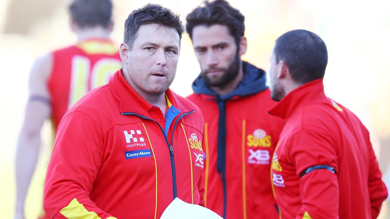 Gold Coast coach Stuart Dew.