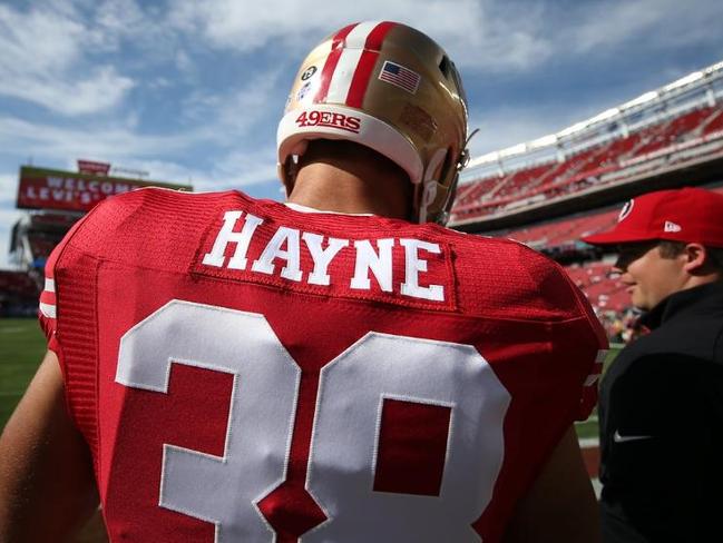 Jarryd hayne cheap black 49ers jersey