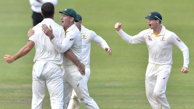 Mitch Marsh captured two wickets on day two. Picture: Getty