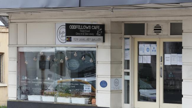 The Oddfellows Cafe is at the centre of Kilmore’s only COVID-19 outbreak. Picture: David Crosling