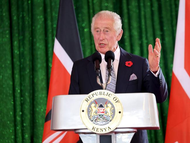 King Charles III and Queen Camilla are visiting Kenya for four days at the invitation of Kenyan President William Ruto. Picture: Getty Images