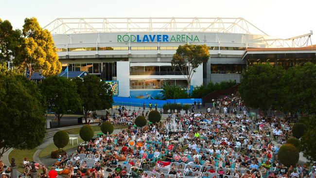 Tennis Australia has big plans for Melbourne Park. Picture: Getty Images