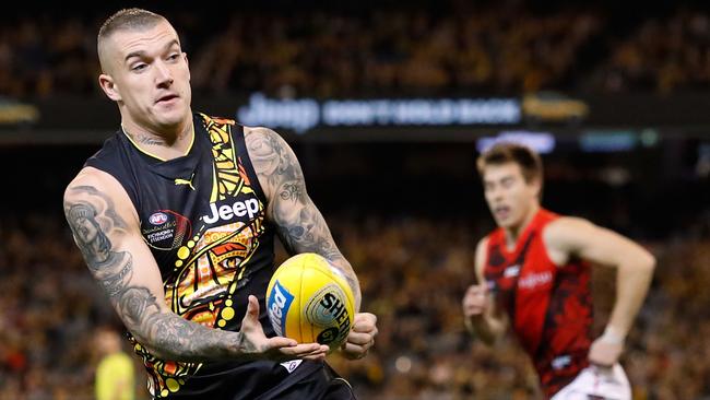 Dustin Martin is a restricted free agent. (Photo by Adam Trafford/AFL Media/Getty Images)