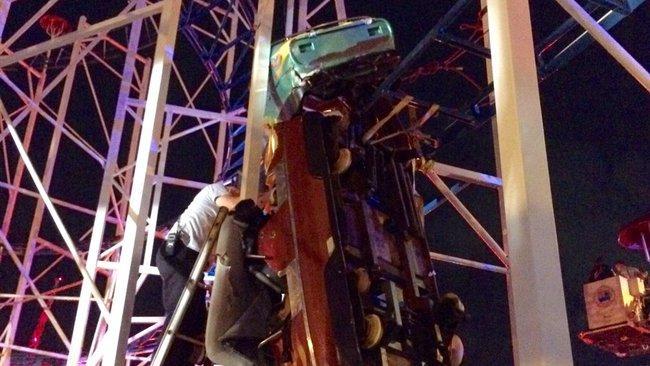 Daytona Beach Roller Coaster Riders Injured After 34-Foot Fall