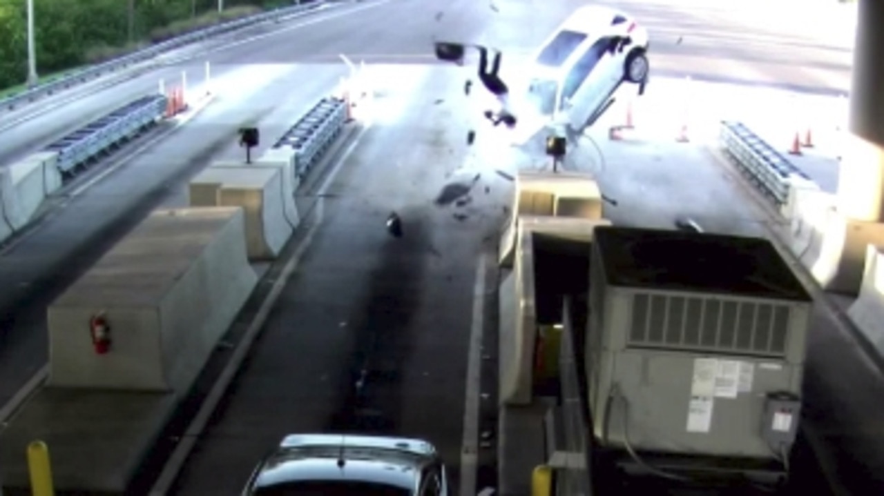 Horror Toll Booth Crash Caught On Cctv Au — Australias Leading News Site 1347