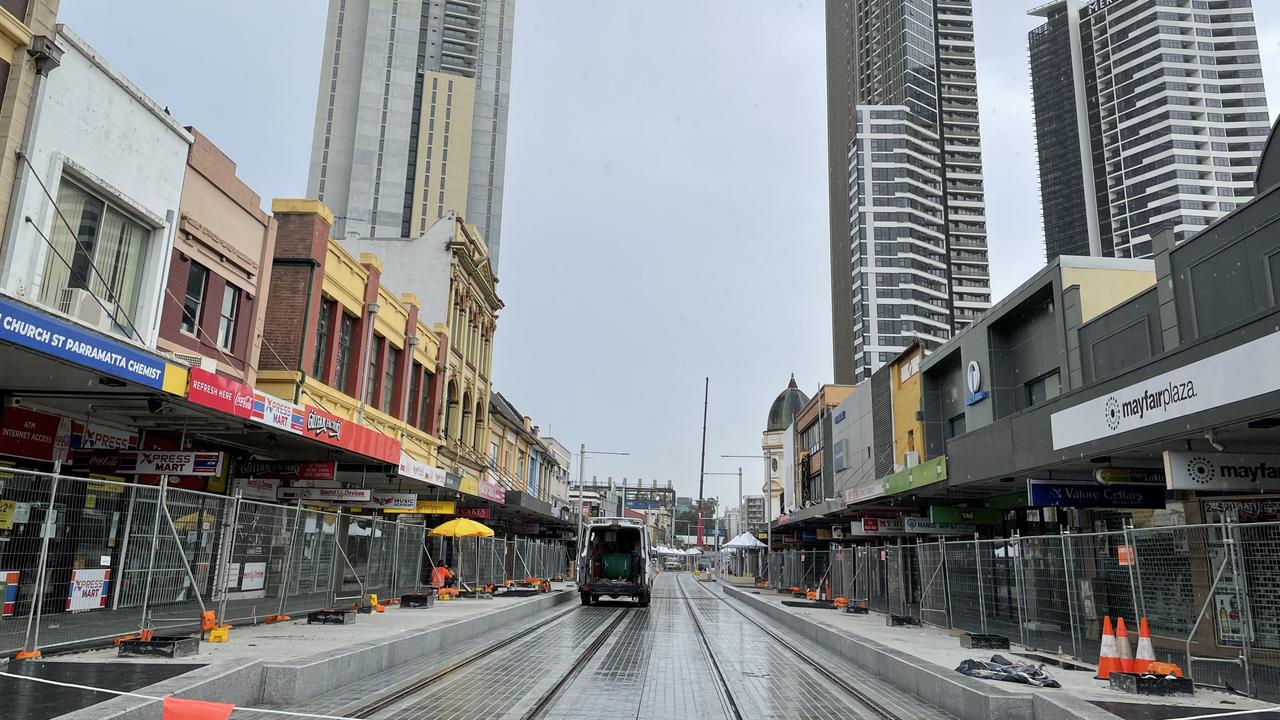 Church St "Eat St' Parramatta on September 29, 2021.