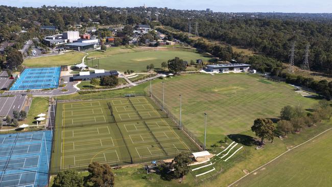 Caulfield Grammar’s sporting facilities.