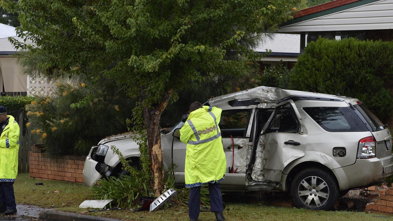 Police are investigating after a 17-year-old crashed into a tree and fence, in Gaydon Street Newtown, about 2pm on March 15.