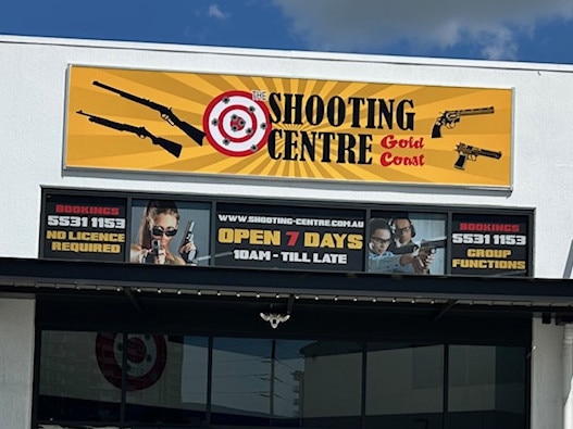 A public shooting gallery previously known as The Shooting Centre has moved to a refurbished building at Unit 5, 41 Ferry Rd, Southport and has been rebranded the Indoor Shooting Centre Gold Coast. The business hopes to reopen this month. Picture: shooting-centre.com.au