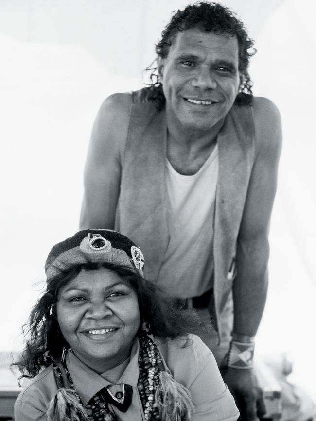 Ruby Hunter and Archie Roach in 1995. Picture: Gerald Jenkins