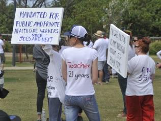 Vaccine mandate protesters ‘brainwashed’ according to MP