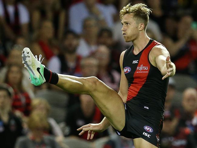 Essendon's James Stewart is a key of the Bombers’ forward set up. Pic: Michael Klein