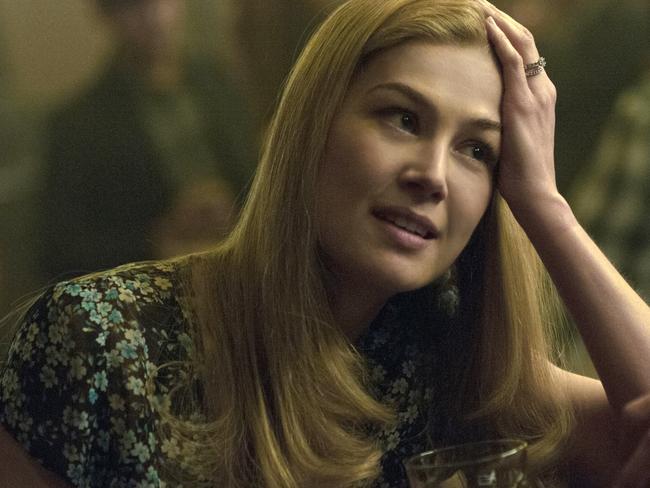 Rosamund Pike plays Amy.