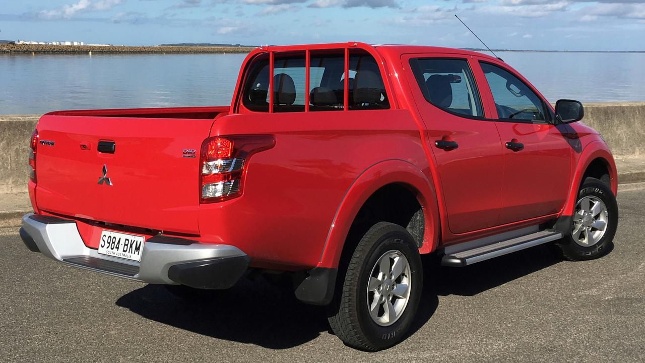 The long ute tub contributes to its awkward appearance but it can handle a decent load. The GLX+, pictured, drives better than some utes costing twice as much. Picture: Joshua Dowling.