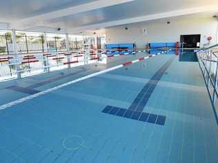 The 25m Ballina Swimming Pool will need new sealant after a defect was detected. Picture: Marc Stapelberg