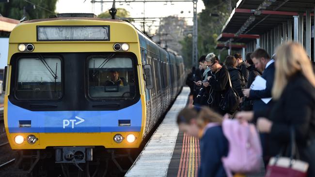 Fares will be slashed to just $2 a day on all metro train services. Picture: AAP