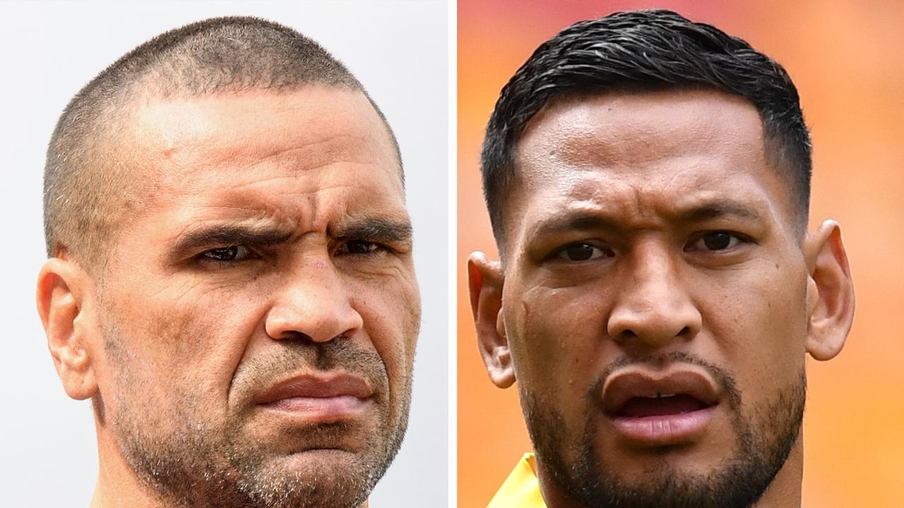 Anthony Mundine says Israel Folau is being punished for being a “black man” while ASICS have dropped the dual international.