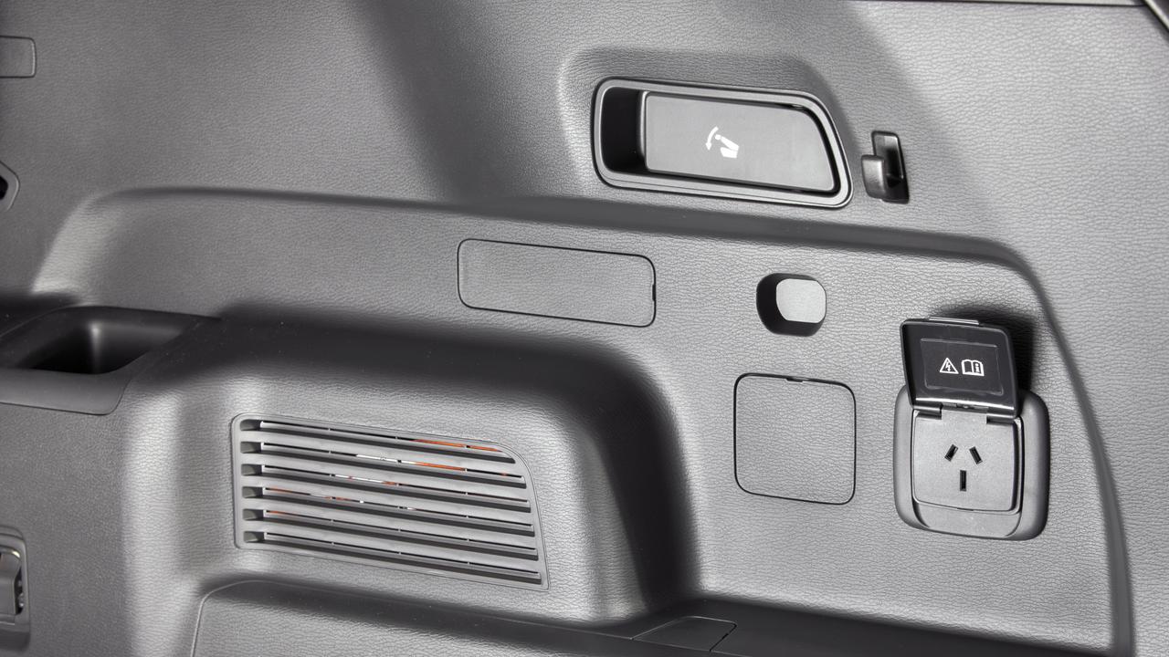 You can have power access on the go with power points in the back and boot of the Mitsubishi Outlander PHEV.