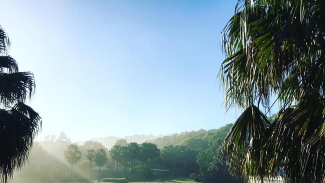 Pacific Bay sunrise with sea fog snapped by Brigit Mackenzie.